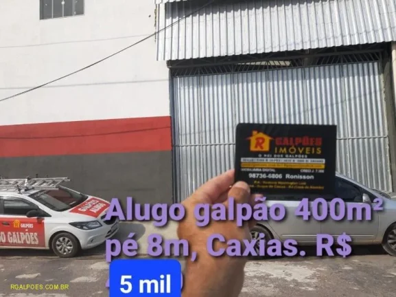 Imagem Galpão para Locação em DUQUE DE CAXIAS, Vila Maria Helena, 2 banheiros