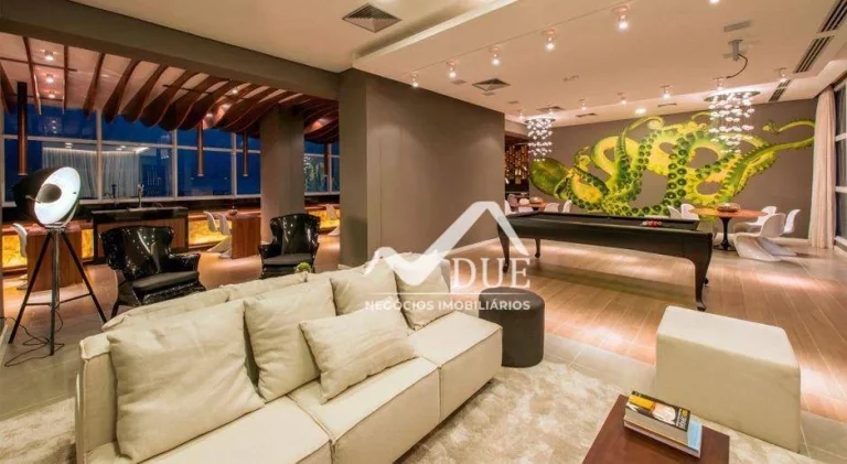 Imagem Apartamento com 1 dormitório à venda, 57 m² por R$ 850.000 - Gonzaga - Santos/SP