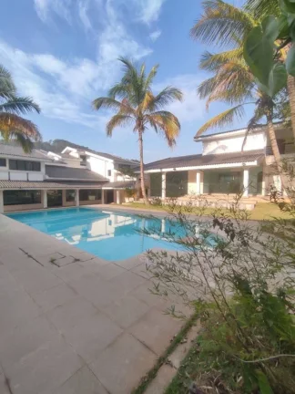 Imagem Casa Sobrado, 7 dormitórios ( 4 suítes), piscina,12 vagas, Tamboré - Barueri/SP.