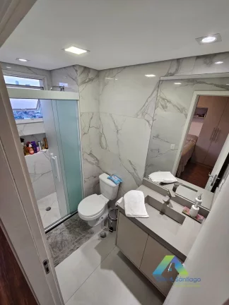 Imagem Apartamento com 72m² em andar alto e vista livre com 2 vagas de garagem coberta em localização privilegiada em área nobre na região do Tatuapé