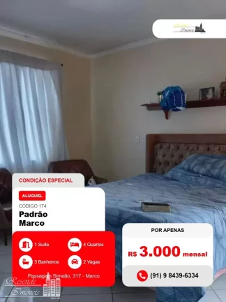 Imagem CASA PARA LOCAÇÃO NO MARCO
