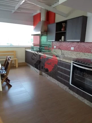 Imagem Cobertura Triplex ,Estudo permuta ,3 suítes ,2 com sacada, ,espaço gourmet , 4 vagas ,bairro Nova Petrópolis, São bernardo campo