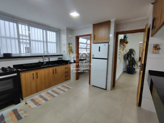 Imagem Lindo apartamento frente mar nas Pitangueiras, Guarujá-SP: 5 quartos, 4 suítes, 2 salas, 5 banheiros, 188m², 1 vaga. Venha conferir!