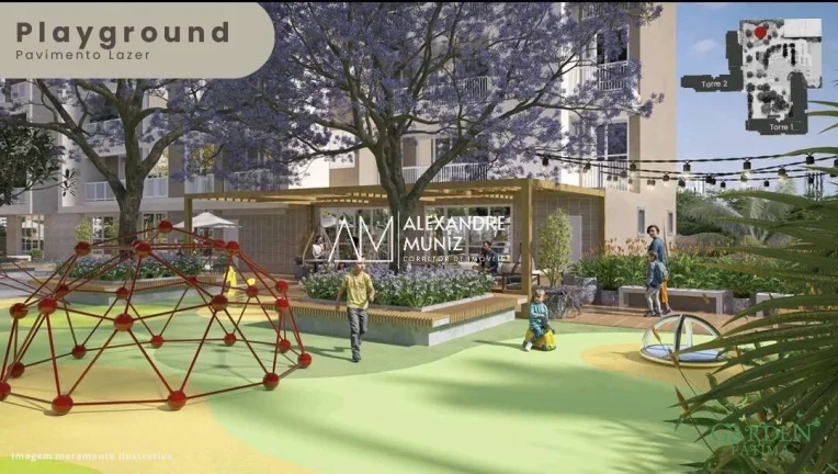 Imagem Garden Fátima Idibra, apartamentos à venda, 2 ou 3 quartos.