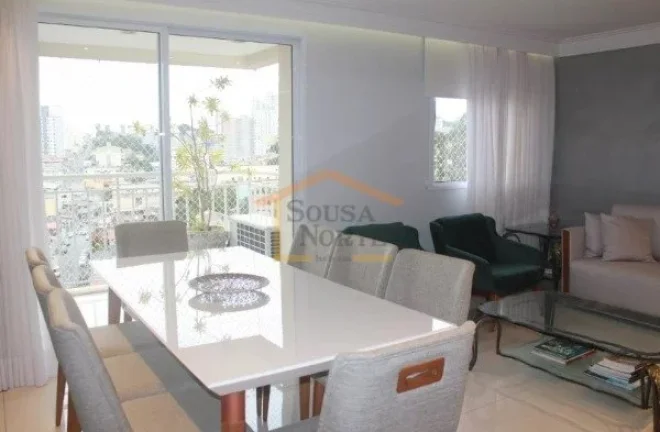 Imagem Apartamento amplo,115 m², 3 dormitórios, sendo 1 suíte, 4 banheiros, ambientes bem distribuídos ...