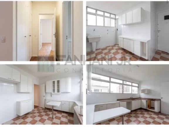 Imagem Vendo Apartamento na Rua José Maria Lisboa. São 137 m², 3 dormitórios, 3 banheiros e 1 vaga. Armários em todos os quartos e na cozinha. Boa área de