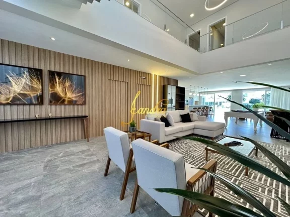 Imagem Casa condomínio fechado Xangri-la com 5 suítes 452m² mobiliado e decorado