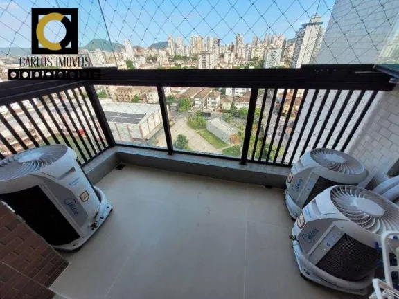 Imagem Vende-se apartamento alto padrão em andar alto na Aparecida - Santos