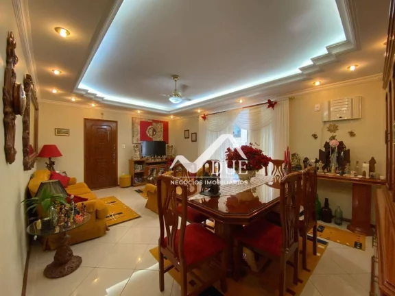 Imagem Apartamento com 3 dormitórios sendo à venda, 128 m² por R$ 715.000,00 - Embaré - Santos/SP
