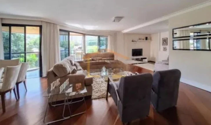 Imagem Apartamento 4 dormitórios, sendo 3 suítes, 1 delas master com closet, sala 3 ambientes, sacada gou...