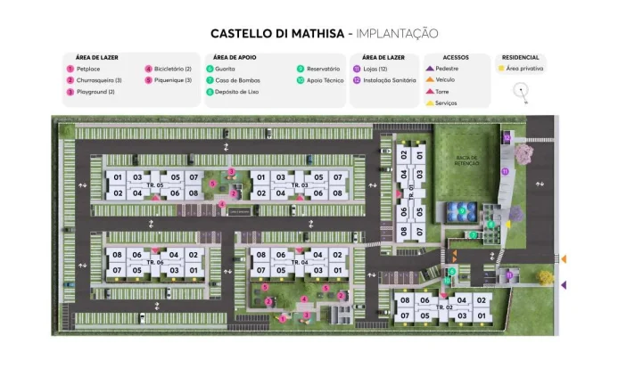 Imagem Apartamento à venda em Campo Grande, Vila Nasser, com 2 quartos, 43,34m2