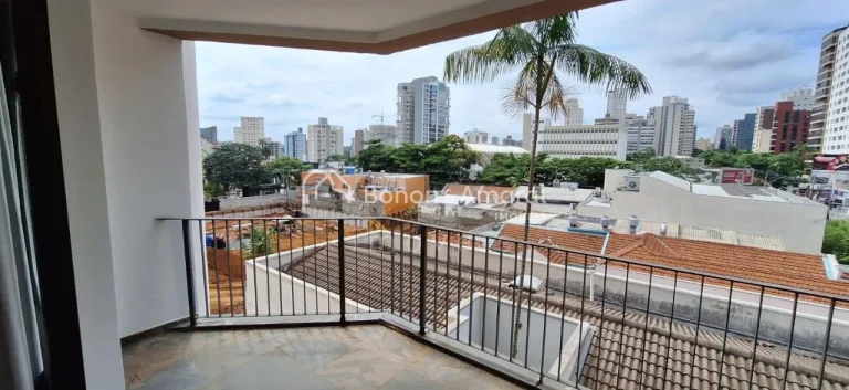 Imagem Localizado no coração do Cambuí, um dos bairros mais desejados de Campinas, este amplo apartament...
