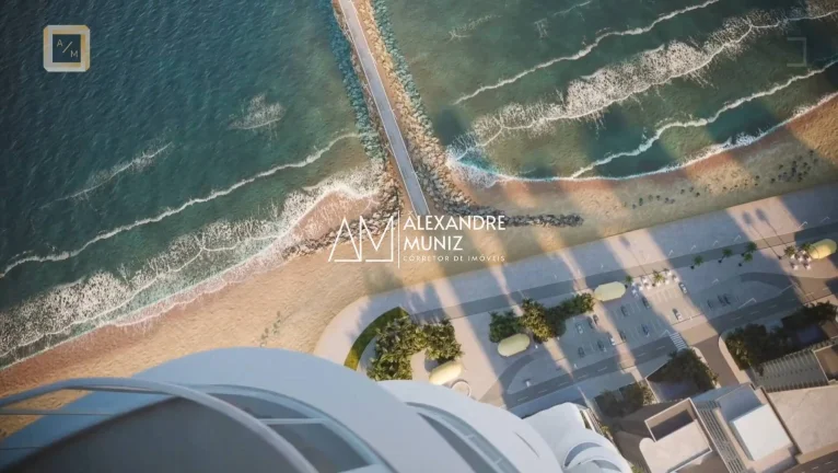 Imagem Wave Beira Mar, Apartamentos de luxo à venda, Beira-mar de Fortaleza-CE.