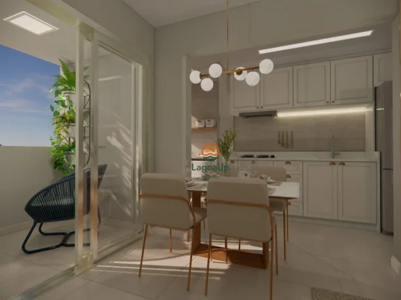 Imagem Apartamento com 2 dormitórios à venda, 49 m² por R$ 285.201,75 - Villa Paradiso - Lagoa Santa/MG