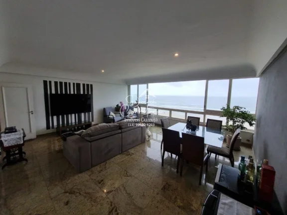 Imagem Imperdível oportunidade: Apartamento de alto padrão em Pitangueiras, Guarujá-SP! 4 quartos, 1 suíte, 2 salas, 3 banheiros, 2 vagas de garagem, 200m² de área. Venda ou locação.