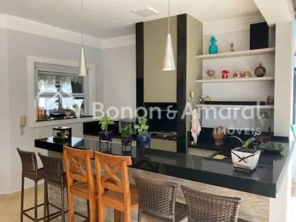 Imagem Belíssima Casa de Condomínio à Venda no Fazenda Santa Cândida em Campinas. Com 3 Quartos, 3 suí...