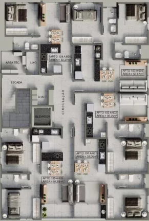 Imagem Apartamento à venda, 54 m² por R$ 429.455,25 - Bessa - João Pessoa/PB