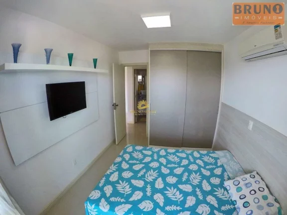 Imagem Lindo apartamento de 2 quartos, sendo 1 suíte, na quadra do mar na Praia da Peracanga, totalmente d...