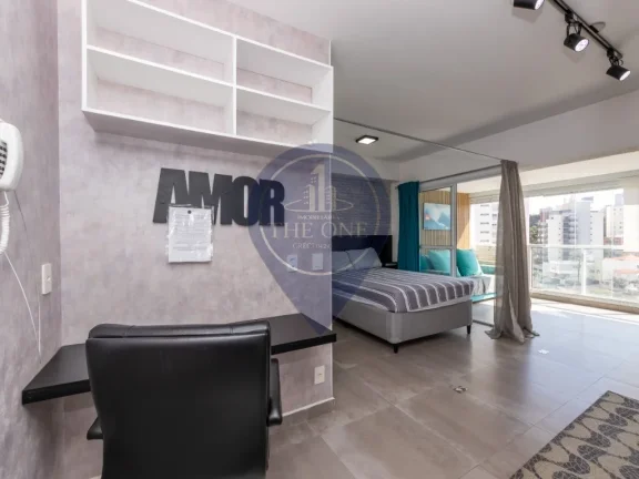 Imagem Studio de alto padrão na Vila Mariana, São Paulo-SP: 1 quarto, 1 suíte, 1 sala, 1 banheiro, 1 vaga - 36m². Venha conferir!