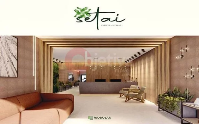 Imagem Flat com 1 dormitório à venda, 32 m² - Centro - Cabo Frio/RJ