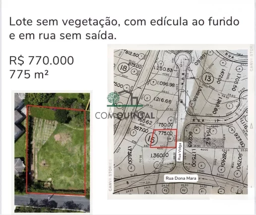 Imagem Terreno à Venda, 775 m² em Vila De São Fernando - Cotia