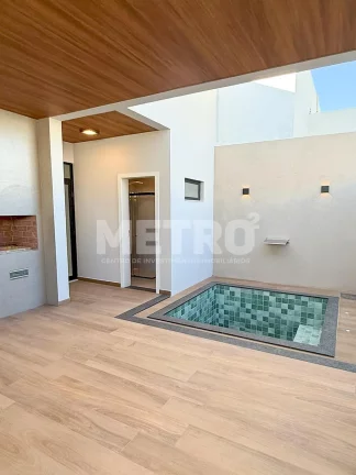 Casa à venda no Buona Vita com 3 suítes, closet, gourmet, piscina, Petrolina-PE