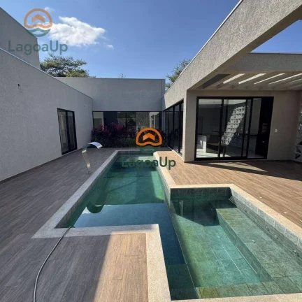 Imagem Casa com 4 dormitórios à venda, 278 m² por R$ 2.650.000,00 - Condomínio Veredas da Lagoa - Lagoa Santa/MG