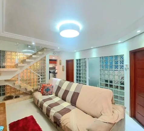 Imagem Sobrado com 3 dormitórios à venda, 160 m² por R$ 795.000,00 - Real Park Tietê Jundiapeba - Mogi das Cruzes/SP