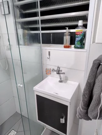 Imagem Kitnet com 1 dormitório à venda, 34 m² por R$ 310.000 - Ponta da Praia - Santos/SP
