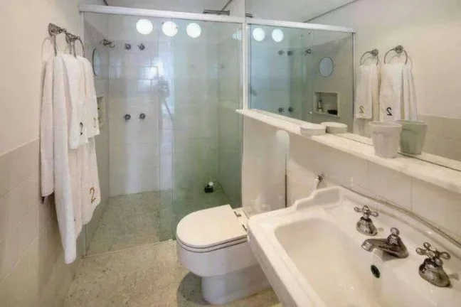 Imagem Apartamento Classe AA varanda fechada vista mar andar alto Souza Lima