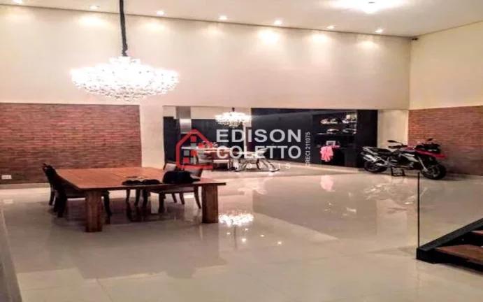 Imagem "Pronto para Morar" Casa no Condomínio Park Campestre com 4 suites com área intima