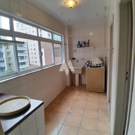 Imagem Apartamento quadra da praia - Bairro Pompéia -02 Quartos - 02 Banheiros