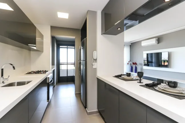Imagem Apartamento 3 dormitorios estrutura clube no Cabral. Novo