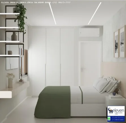 Imagem APARTAMENTO 3/4 , SUÍTE INFRA E DUAS VAGAS 100% REFORMADO E NUNCA HABITADO - PITUBA