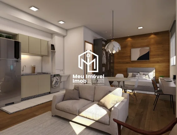 Imagem Max 501 Samambaia Sul APTO 1 Quarto 1 Vaga 40,46m² Mini Mercado Bicicletário