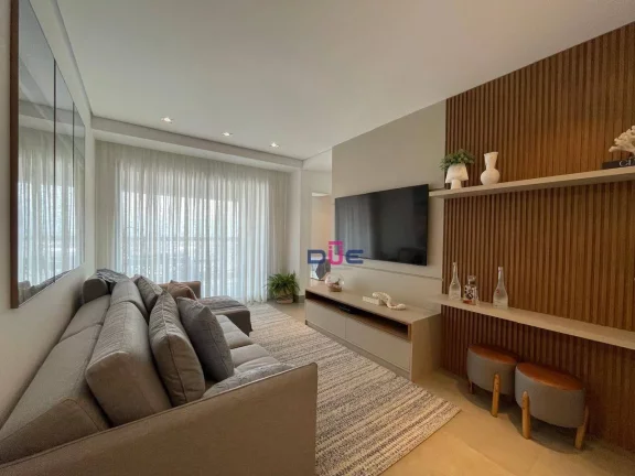 Imagem Apartamento porteira fechada com 2 dormitórios, suites à venda, 83 m² por R$ 1.500.000 - Boqueirão - Santos/SP