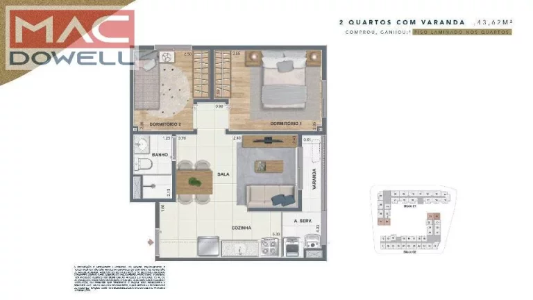 Imagem Aptos de 1 e 2 Quartos - Caminhos da Guanabara - Centro - Niterói/RJ
