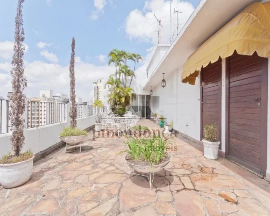 Imagem Cobertura duplex com vista fantástica. Piso inferior com sala para 3 ambientes 4 dormitórios sala ...