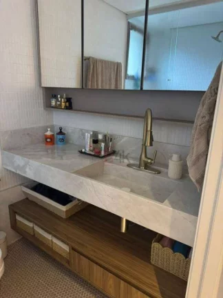 Imagem Apartamento à venda todo mobiliado no Stella Campo Belo, 2 dormitórios suítes e 2 vagas