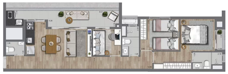 Imagem Apartamento em Brooklin Paulista - São Paulo SP