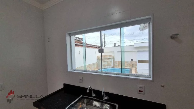 Imagem Casa com 3 dormitórios à venda, 123 m² por R$ 950.000,00 - Jardim Imperador - Praia Grande/SP
