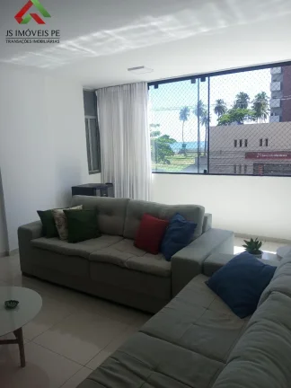 Imagem Venda de Apartamento de Luxo em Piedade, Jaboatão dos Guararapes-PE - 4 Quartos, 1 Suíte, 2 Salas, 3 Banheiros - 200m²