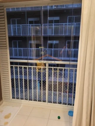 Imagem Apartamento 1 dormitório, com móveis planejados, sala integrada com a cozinha planejada, sacada, r...