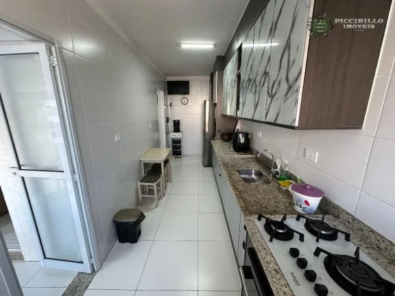 Imagem Apartamento com 2 dormitórios sendo 2 suítes à venda, 107 m² por R$ 599.000 - Aviação - Praia Grande/SP
