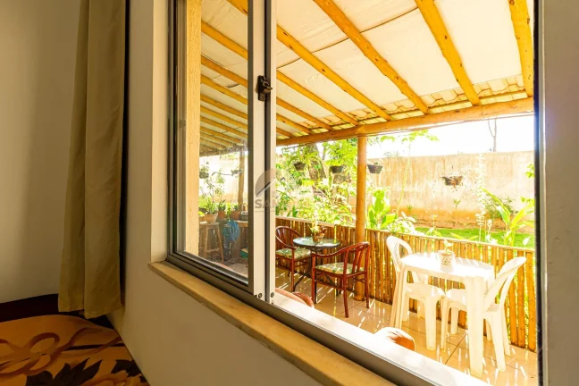 Imagem Apartamento Garden no Reserva Parque com jardim de inverno coberto e churrasqueira privativa. Condo