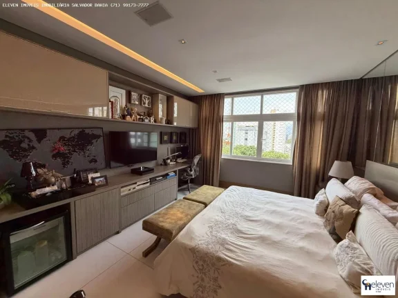 Imagem VIVA O LUXO E A EXCLUSIVIDADE NO CORREDOR DA VITÓRIA COM 3/4 UMA SUITE 288 METROS E DUAS VAGAS 