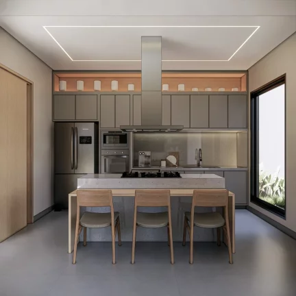 Imagem CASA DE ALTO PADRÃO COM PROJETO DIFERENCIADO NO PRIMO MENEGHETTI II