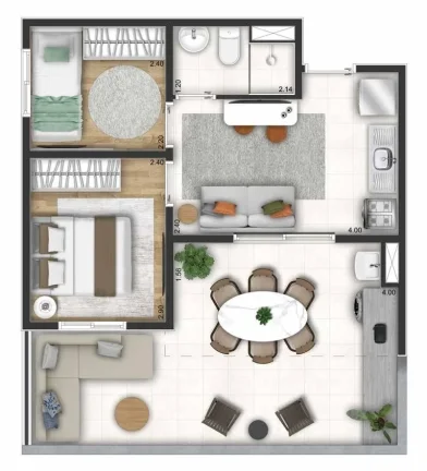 Imagem Um empreendimento completo com toda segurança, conforto e lazer que você merece. Preço e disponib...