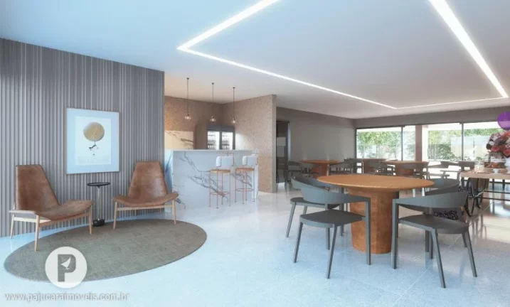 Imagem 04 suítes [153m²] ÷ em 100 meses, a 100m da Praia de Jatiúca