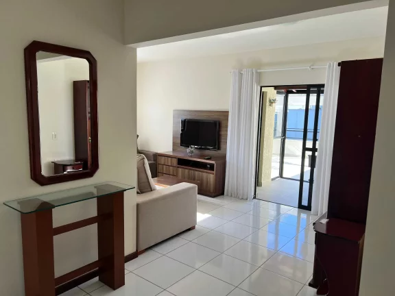Imagem Apartamento mobiliado com 3 dormitórios sendo 1 suíte e 2 vagas de garagem em Itapema/SC